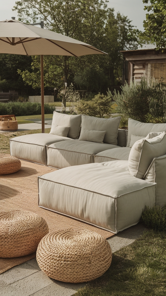 Modern Outdoor Sofa Ideas to Transform Your Backyard and Patio Spaces Stylishly