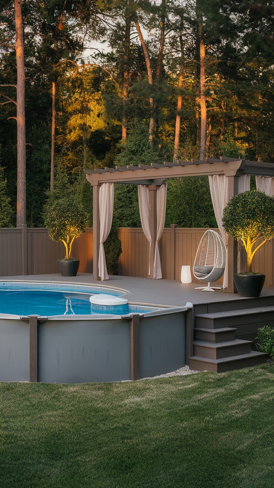 Deck Ideas for Above Ground Pools That Boost Style, Functionality, and Backyard Enjoyment