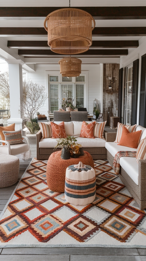 Indoor Outdoor Living Room Ideas with Sliding Doors, Rugs, and Modern Glass Wall Designs