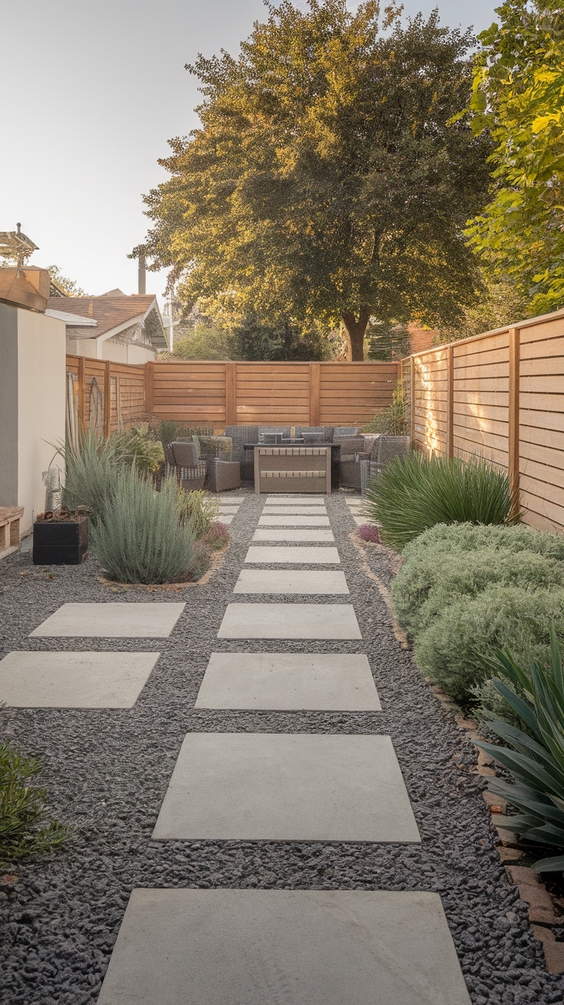 Modern Backyard Landscaping Ideas with Pool, Pavers, and Low Maintenance AZ-Friendly Designs