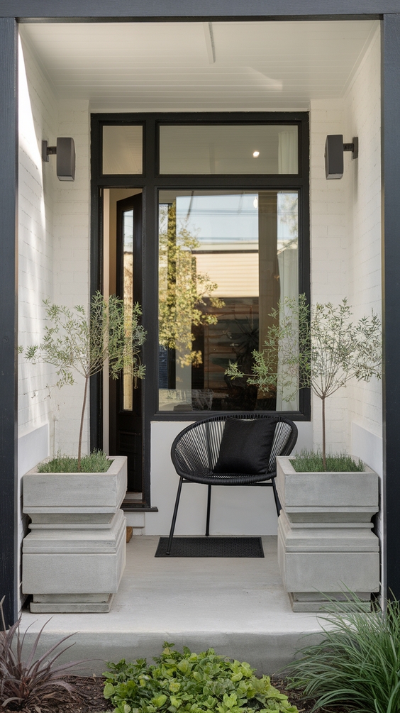 Small Front Porch Ideas to Maximize Curb Appeal on a Budget for Modern and Rustic Home Entrances