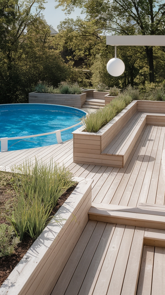 Simple Backyard Ideas with Pool for Relaxed Outdoor Living and Easy Maintenance