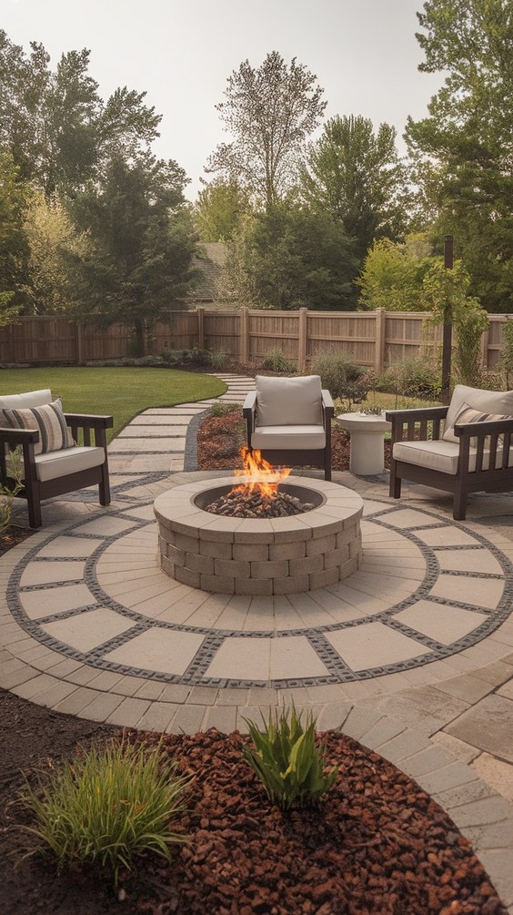 Fire Pit Ideas Backyard: Stunning Outdoor Designs with DIY, Seating & Patio Combos
