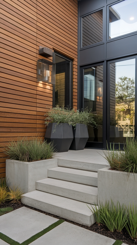 Outdoor Entryway Ideas to Elevate Your Front Entrance with Modern and Rustic Style