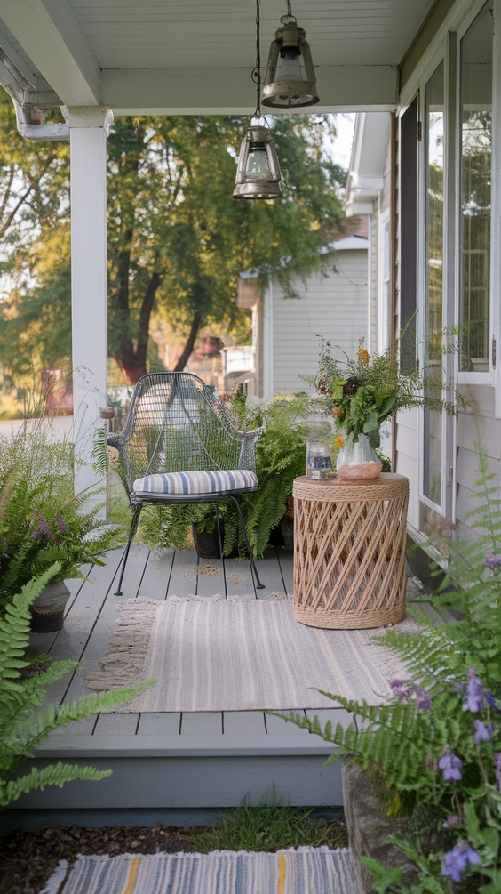 Small Front Porch Ideas to Maximize Curb Appeal on a Budget for Modern and Rustic Home Entrances