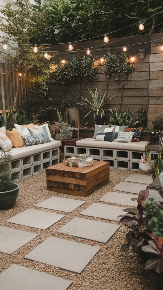 Pretty Backyard Oasis Ideas for a Dreamy Outdoor Escape on a Budget or DIY