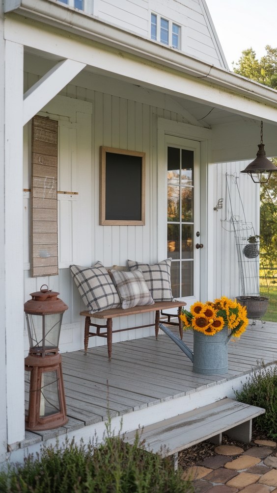 Small Front Porch Ideas to Maximize Curb Appeal on a Budget for Modern and Rustic Home Entrances
