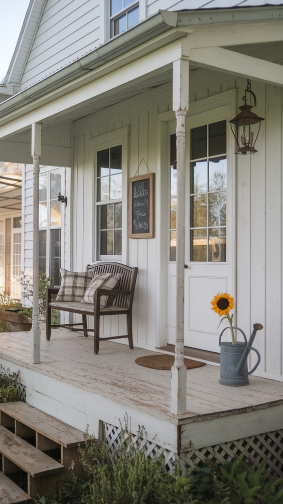 Small Front Porch Ideas to Maximize Curb Appeal on a Budget for Modern and Rustic Home Entrances