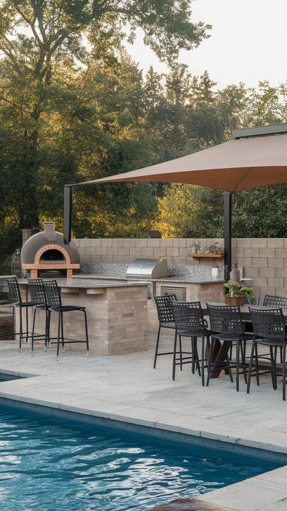 Simple Backyard Ideas with Pool for Relaxed Outdoor Living and Easy Maintenance