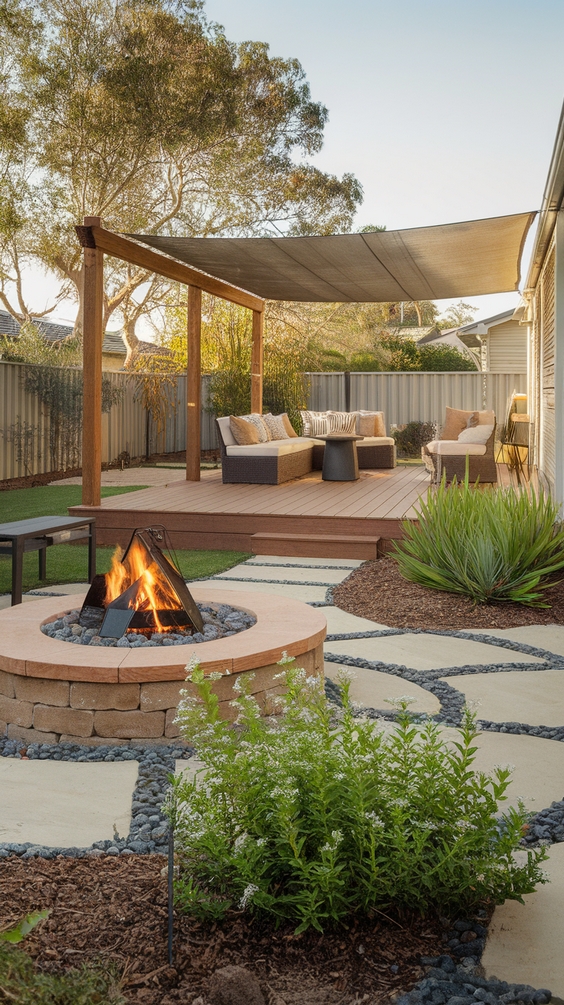 Fire Pit Ideas Backyard: Stunning Outdoor Designs with DIY, Seating & Patio Combos
