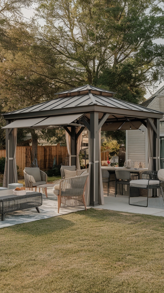 Gazebo Ideas to Transform Your Outdoor Space with Style and Functionality in Every Season