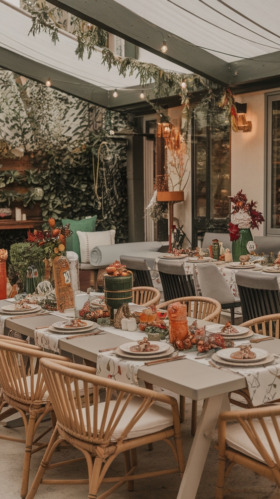 Outdoor Dining Area Ideas for Cozy Family Spaces with Covered Patios and Garden Views