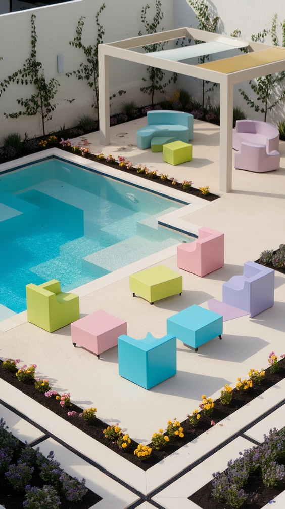 Simple Backyard Ideas with Pool for Relaxed Outdoor Living and Easy Maintenance