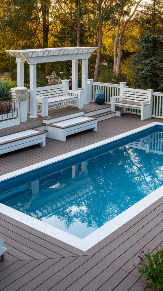 Deck Ideas for Above Ground Pools That Boost Style, Functionality, and Backyard Enjoyment