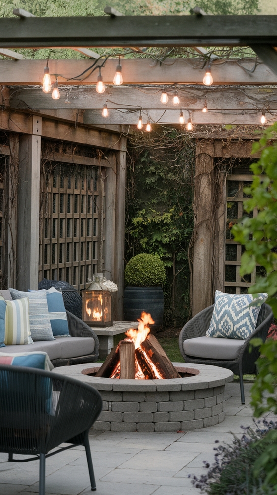 Cozy Fire Pit Garden Ideas for a Relaxing Outdoor Escape with Smart Design Tips