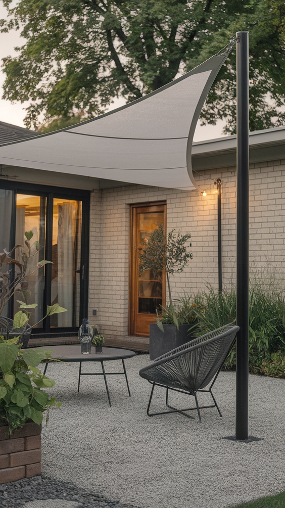 Stylish Sail Sun Shades for Patio Backyard Ideas – Modern Designs to Elevate Your Outdoor Living