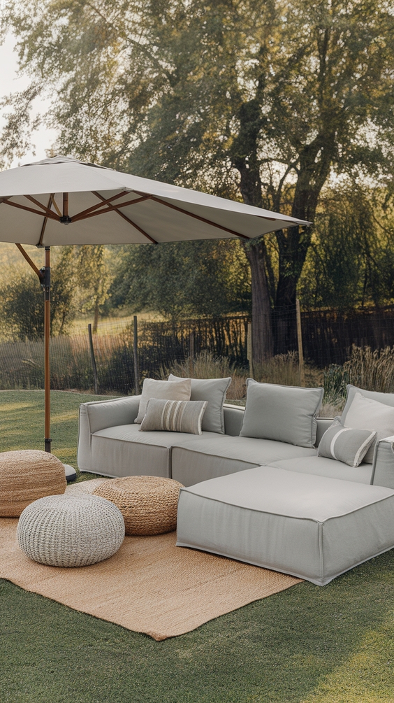 Modern Outdoor Sofa Ideas to Transform Your Backyard and Patio Spaces Stylishly