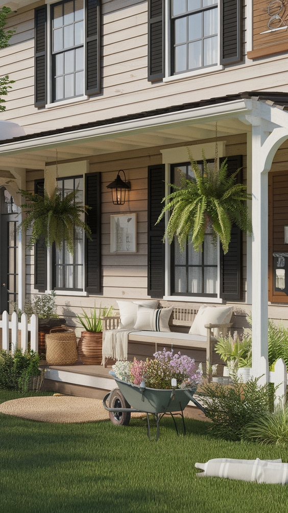 Outdoor Entryway Ideas to Elevate Your Front Entrance with Modern and Rustic Style