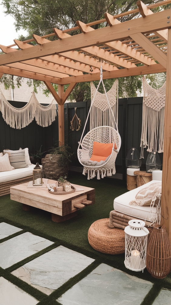 Pretty Backyard Oasis Ideas for a Dreamy Outdoor Escape on a Budget or DIY