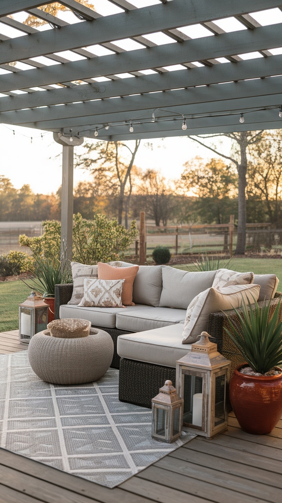 Explore Inspiring Back Patio Ideas for Small Spaces, Budget DIY Deck Decorating & Cozy Comfort!!!