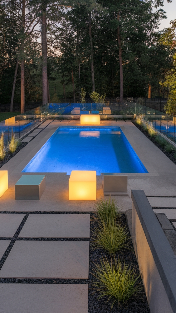 Simple Backyard Ideas with Pool for Relaxed Outdoor Living and Easy Maintenance