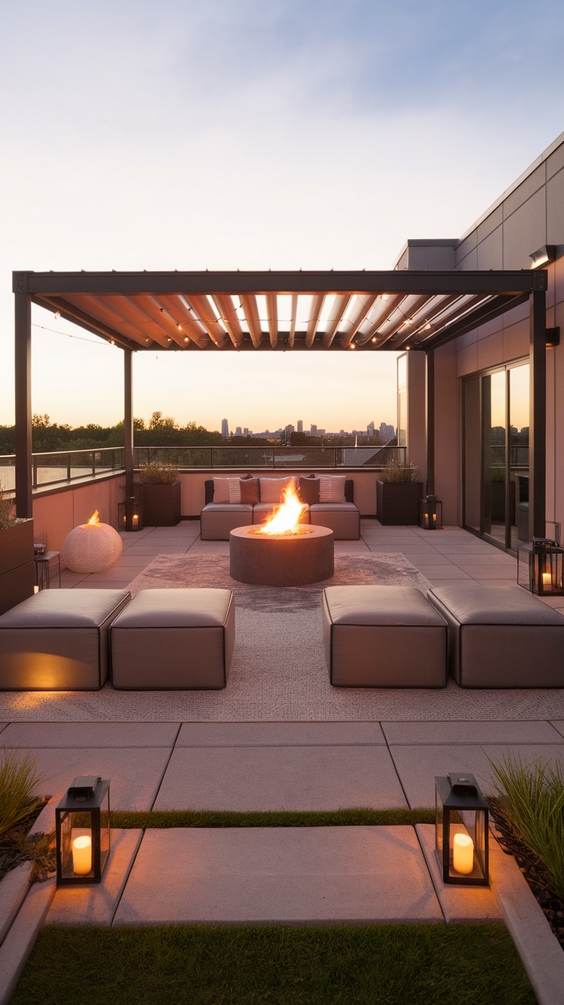 Simple Rooftop Terrace Ideas: Transform Your Roof into a Garden and Outdoor Living Space