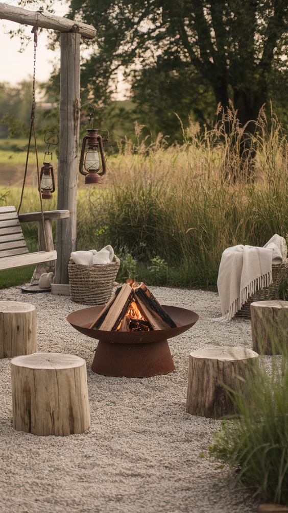 Cozy Fire Pit Garden Ideas for a Relaxing Outdoor Escape with Smart Design Tips