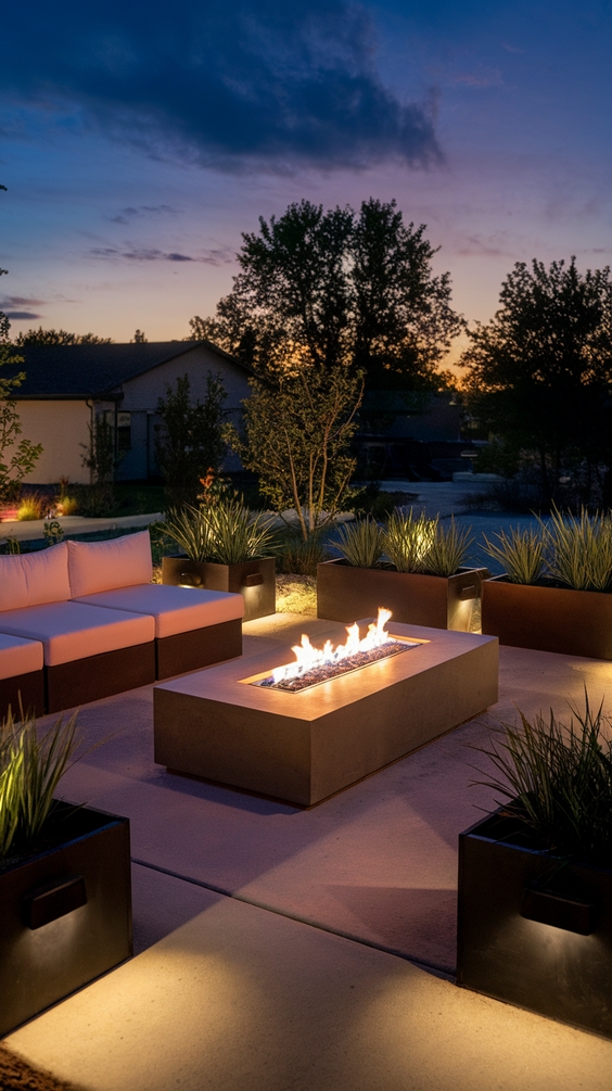 Outdoor Firepits Area Backyard Ideas for Stylish Seating and DIY Backyard Inspiration
