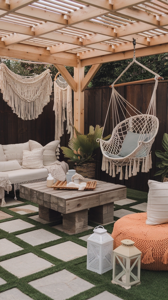 Pretty Backyard Oasis Ideas for a Dreamy Outdoor Escape on a Budget or DIY