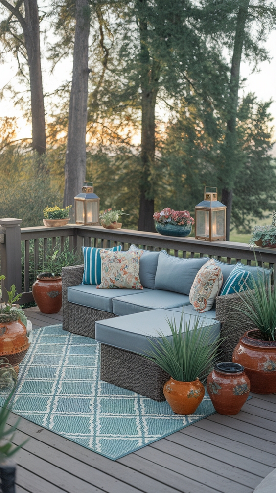 Explore Inspiring Back Patio Ideas for Small Spaces, Budget DIY Deck Decorating & Cozy Comfort!!!