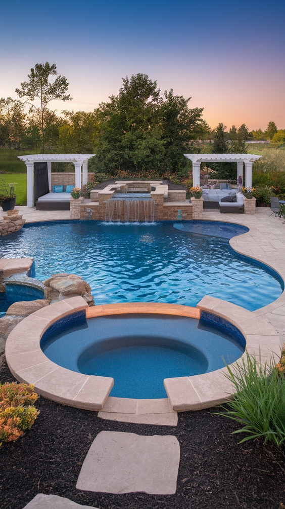 Simple Backyard Ideas with Pool for Relaxed Outdoor Living and Easy Maintenance