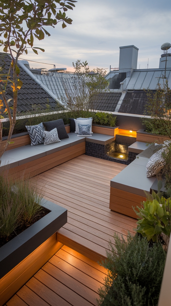 Simple Rooftop Terrace Ideas: Transform Your Roof into a Garden and Outdoor Living Space