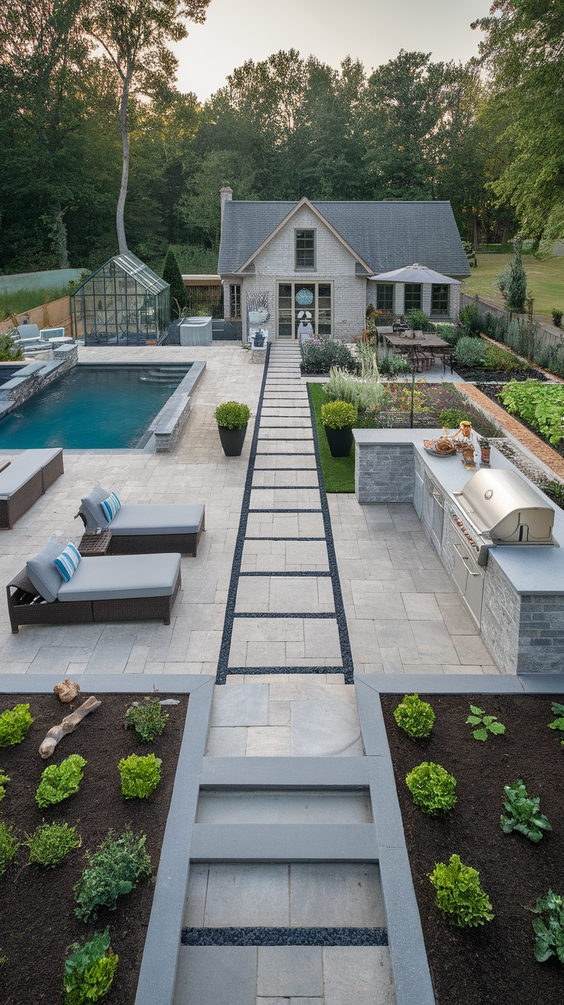 Family Backyard Layout Ideas with Play Areas, Pools, and Cozy Corners for All Ages
