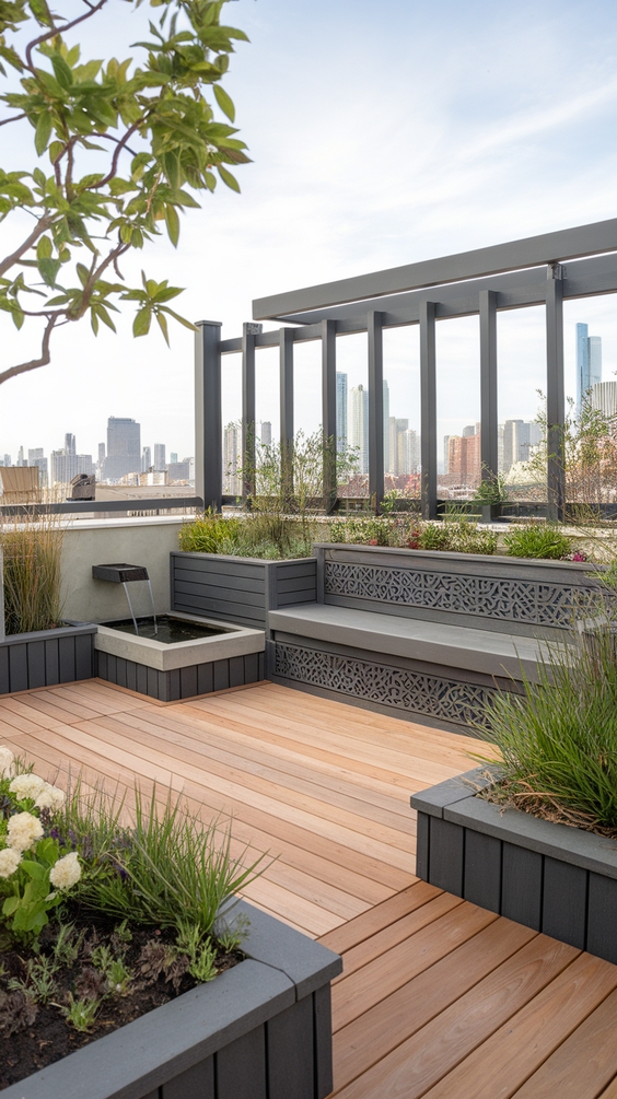 Simple Rooftop Terrace Ideas: Transform Your Roof into a Garden and Outdoor Living Space