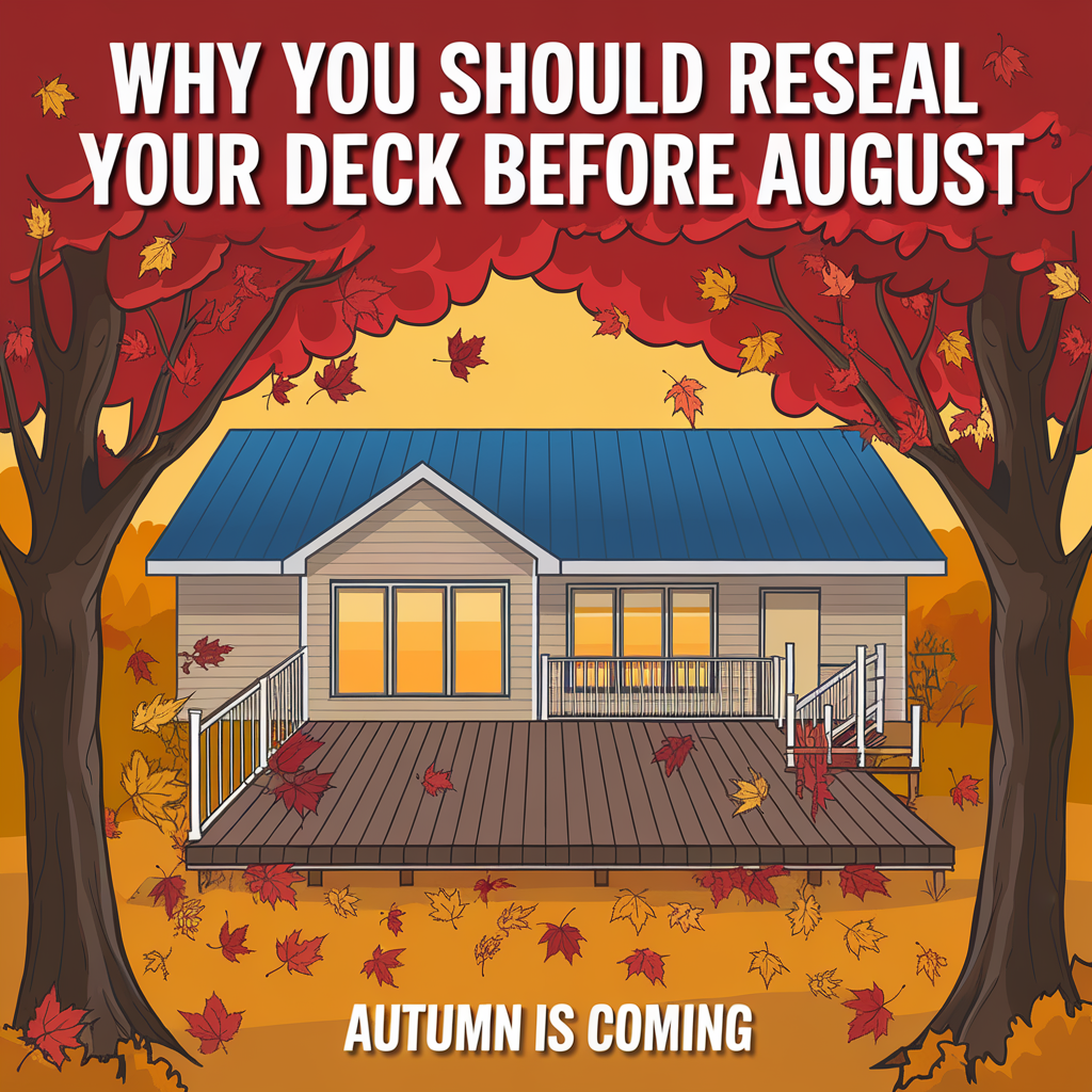 Why You Should Reseal Your Deck Before August to Prevent Heat and Moisture Damage