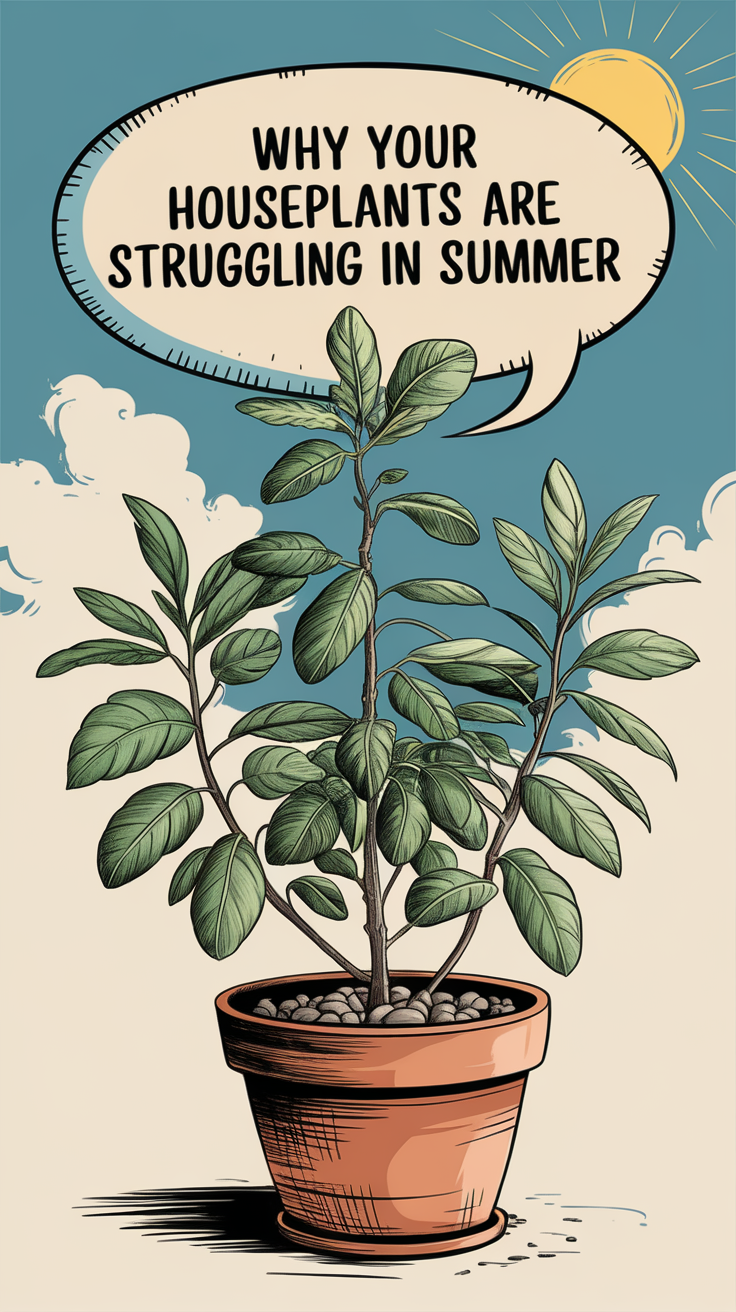 Best Houseplant Care Tips for Summer : Prevent Wilting, Yellowing, and Stress