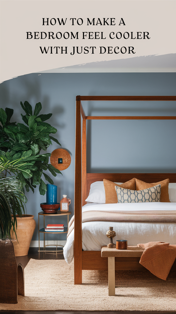 How to Make a Bedroom Feel Cooler with Decor Only – Stylish Solutions for Summer