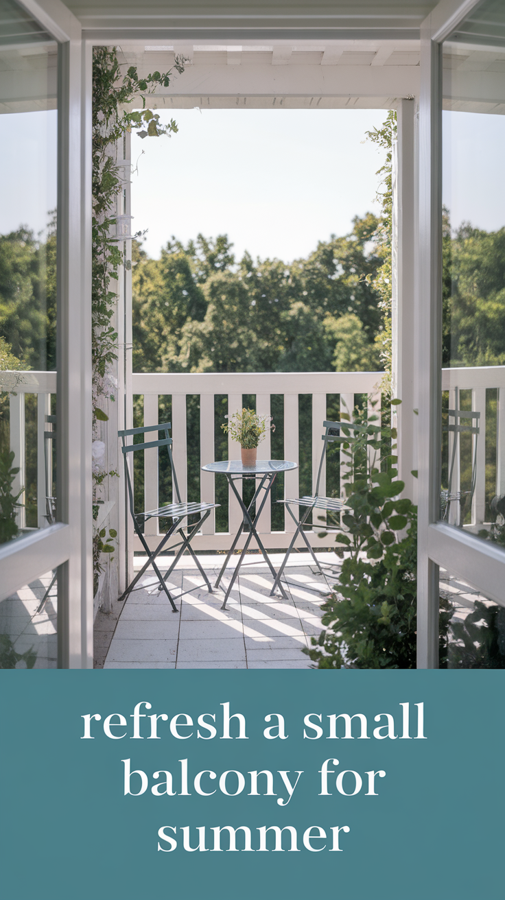 How to Refresh a Small Balcony for Summer 2025: Space-Saving Ideas That Work