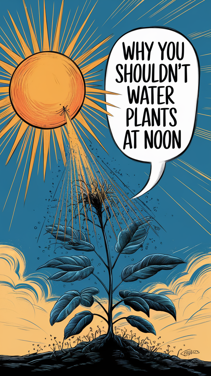 Watering Plants at Noon: Why It's a Mistake Every Gardener Should Avoid
