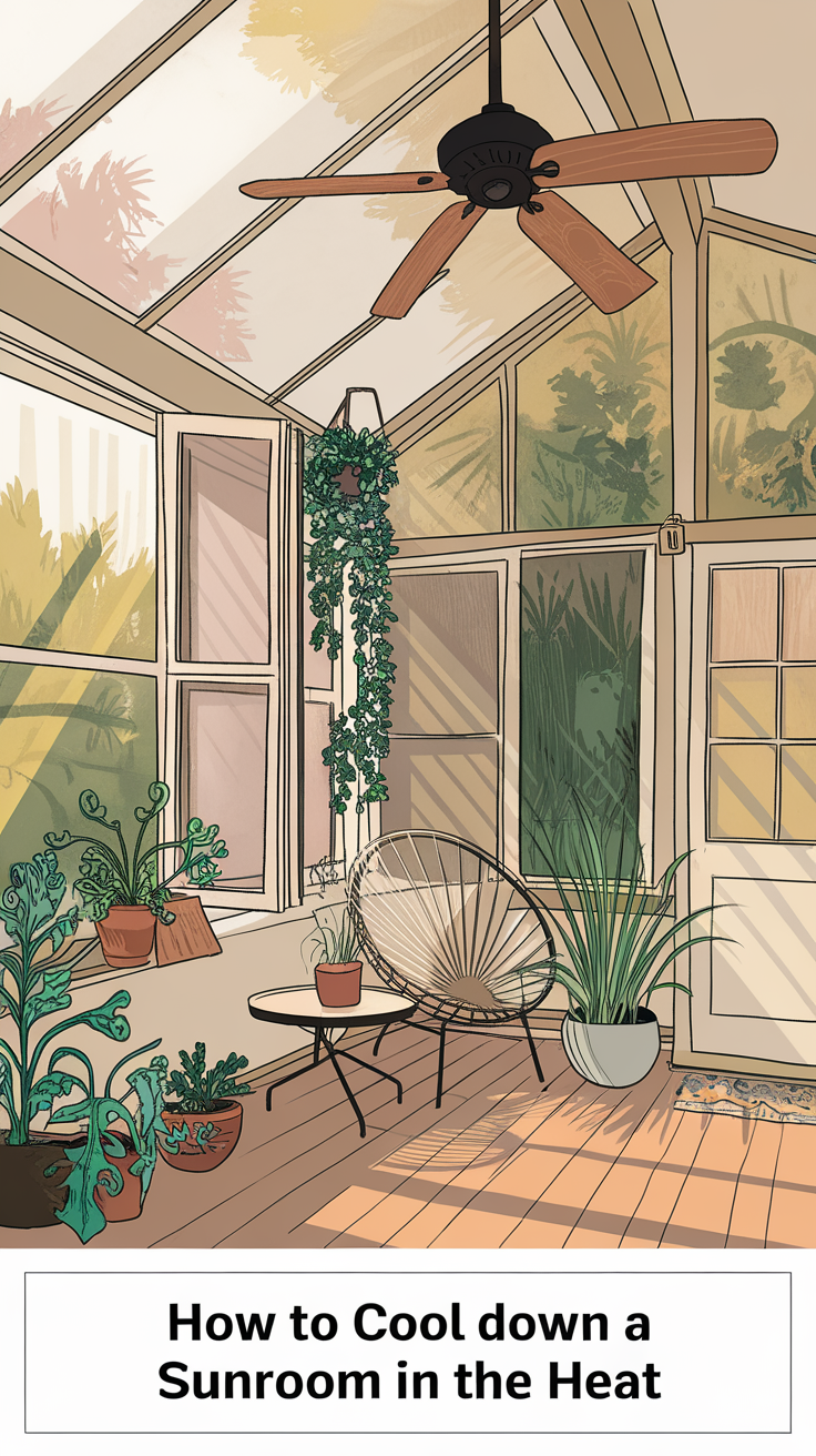 How to Cool Down a Sunroom in the Heat: Best Solutions for a Comfortable Space