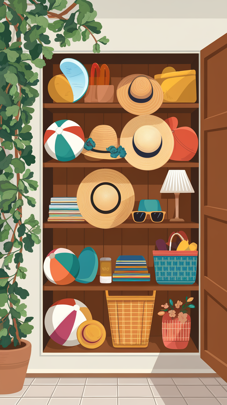 How to Style an Open Shelf for Summer : Fresh and Functional Decor Ideas