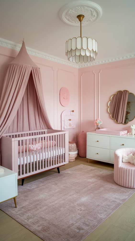 Soft and Sweet Girls Nursery Ideas for Creating a Cozy and Stylish First Room
