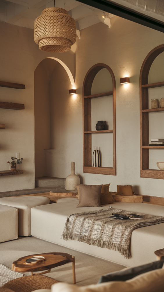 Cozy and Modern Family Room Designs Ideas for Small Spaces with Fireplace and Sectional Sofa