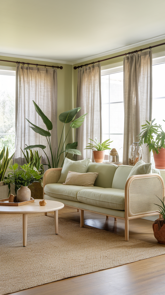 Living Room Color Schemes for Modern Homes: Grey, Blue, Sage Green, Beige, and Olive Green