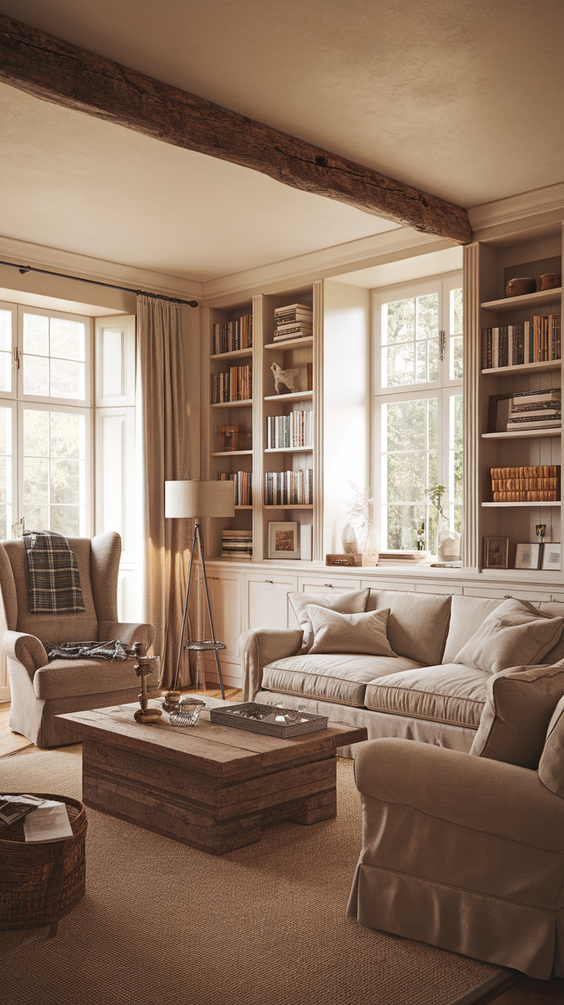 Farmhouses Living Room Ideas with Rustic and Modern Charm for Every Style and Space