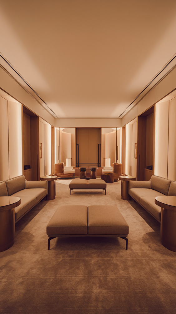 Interior Design Tips for Stylish Rectangle Living Room Layouts with Fireplace and TV