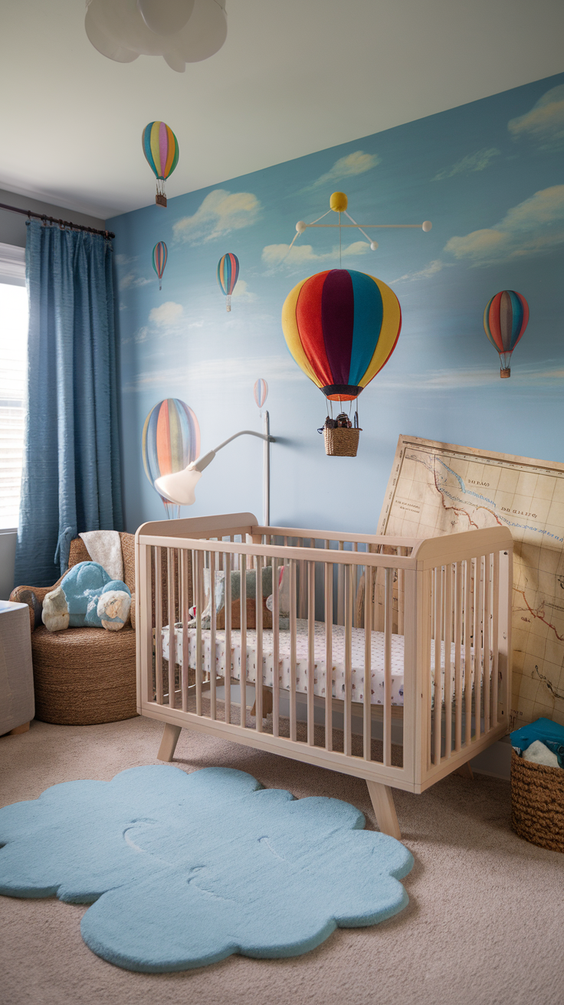Themed Nursery Ideas for Every Style: Cloud, Sky, Dinosaur, Puppy, and More
