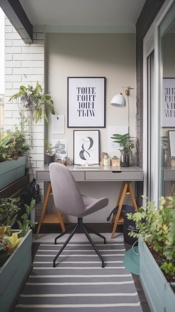 Small Balcony Workspace Ideas to Maximize Style, Comfort, and Productivity in Any Home