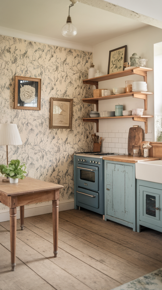 Cottage Core Kitchen Ideas for a Whimsical, Cozy, and Vintage-Inspired Cooking and Dining Space