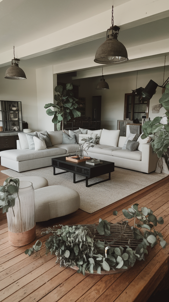 Farmhouses Living Room Ideas with Rustic and Modern Charm for Every Style and Space